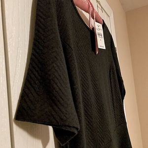 Black, Loft, Size 6, Women’s Midi Dress, Evening, New